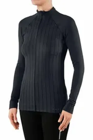 Falke Strickpullover Act 1 (1-tlg) hochelastisches Sportshirt schwarz XS