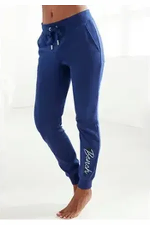 Bench Sweatpants mit Logodruck und Stickerei, Loungewear blau 40/42