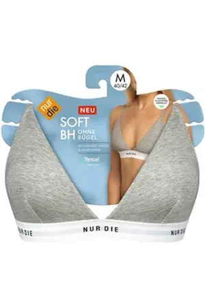 Nur Die Soft-BH Sportiv grau 48-50