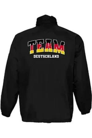 Capelli new york Regenjacke EM Deutschland Regenjacke mit Beutel schwarz L