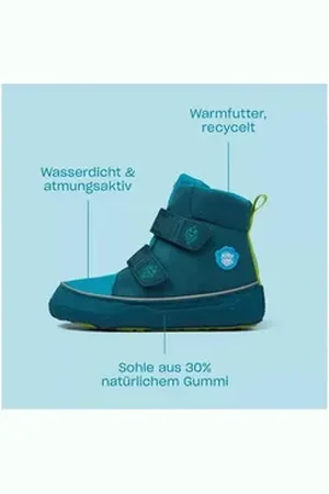 Affenzahn Winterstiefel Vegan Comfy Winterstiefel blau 22 EU