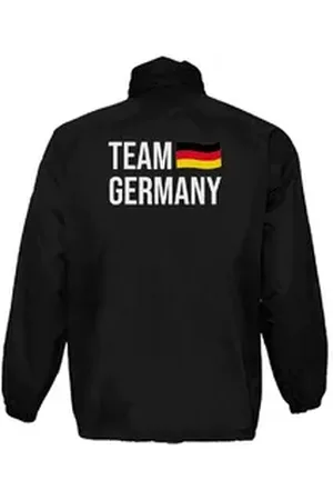 Capelli new york Regenjacke EM Deutschland Regenjacke mit Beutel schwarz L