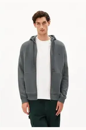 Armedangels Sweatjacke SAROMIAAN COMFORT Herren (Regular Fit) grau XL