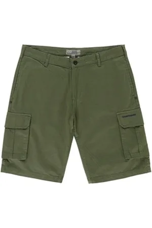 Coastguard Bermudas Herren Kurze Hose mit Cargotaschen am Bein – Sommerhose aus Baumwolle L