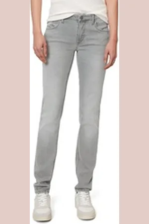 Marc O’ Polo Slim-fit-Jeans aus Organic Cotton-Mix grau 34