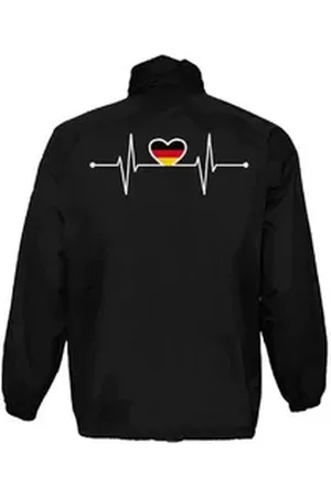 Capelli new york Regenjacke EM Deutschland Regenjacke mit Beutel schwarz L