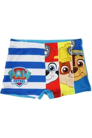 Paw Patrol Badehose Chase Rubble Marshall Kinder Jungen Schwimmhose Gr. 98 bis 128 blau 122/128