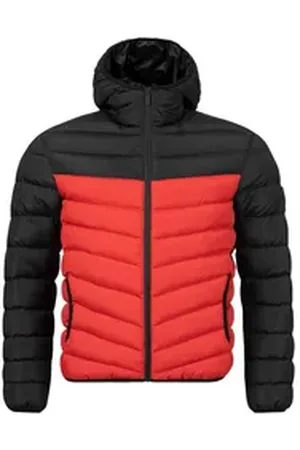 Brave Soul Steppjacke Grant2tone rot|schwarz XXL