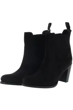 Sendra Boots GUATEQUE 15978 Schwarz Stiefelette Rahmnegneähte Damen Stiefelette schwarz 40 EU