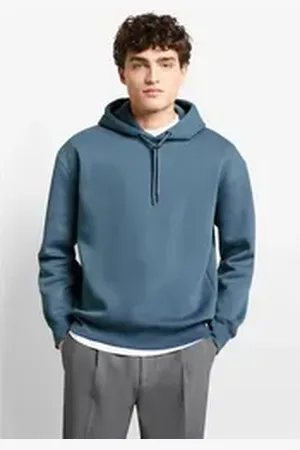 Cinque Kapuzensweatshirt CISWIFT mit Kordelzug blau L