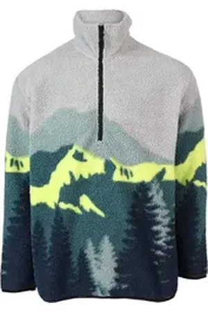 Brunotti Funktionsshirt Rodrigo-Mountain Men Fleece Mountain Panel Fuel Green XXL