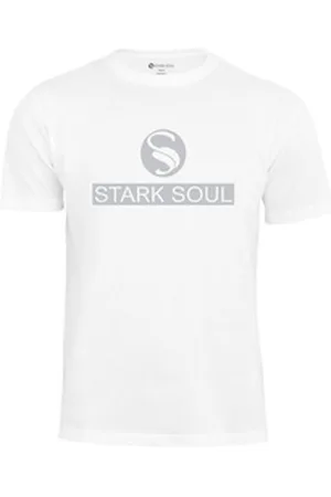 STARK SOUL ® T-Shirt T-Shirt mit "" Logo weiß L
