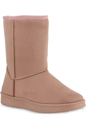 VAN HILL 902279 Damen Schlupfstiefel Warm Gefütterte Stiefel Winter Boots Schlupfboots Schuhe 39 EU