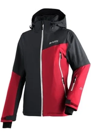 Maier Sports Skijacke Nuria Damen Winterjacke, wind- und wasserdicht, 3 RV-Taschen, Regular Fit schwarz 38