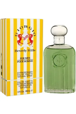 Giorgio Beverly Hills Eau de Toilette Giorgio yellow for Men Man 118 ml