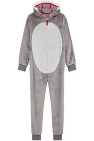 WE Fashion Pyjama grau 122/128