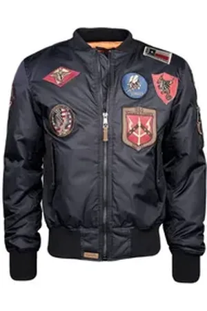 Top Gun Bomberjacke 310-TG2019-1053 Patches XXL