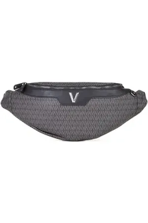 VALENTINO BAGS Bauchtasche BELT BAG NERO/MULTICOLOR, Umhängetasche Herrentasche schwarz