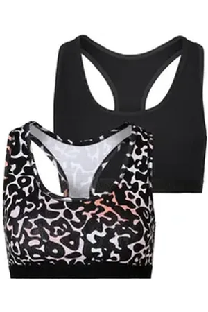 Buffalo Bustier (Packung, 2 Stück) mit Logo-Bündchen rosa|schwarz 32/34