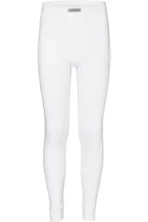 Ladeheid Lange Unterhose Kinder Jungen Lang Thermounterhose LA40-248 (1-St) weiß 152