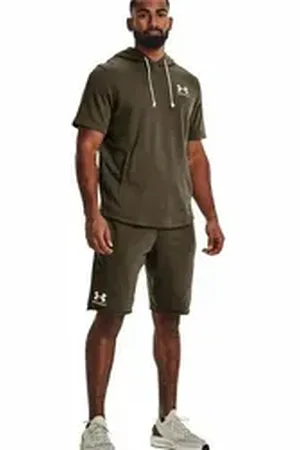 Under Armour ® Anzughose Hose für Erwachsene Rival Terry Herren Olive