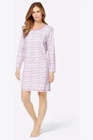 WITT WEIDEN Sleepshirt Langarm-Sleepshirts (2-tlg) bunt 40/42