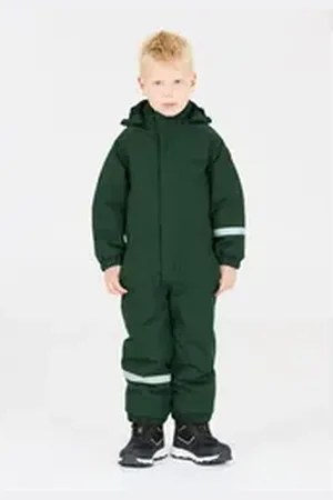 ZigZag Schneeoverall Vally (1-tlg) mit wasser- und winddichter TPU-Membran grün 92