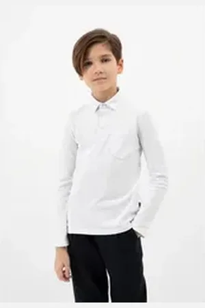 Gulliver Poloshirt mit Polokragen weiß 146