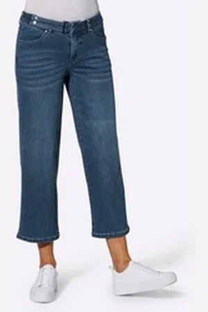 WITT WEIDEN Jeansshorts Jeans-Culotte blau 52
