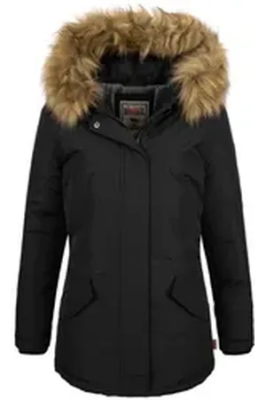 Lonsdale London Winterjacke Damen Winterjacke Kimmeridge schwarz XL