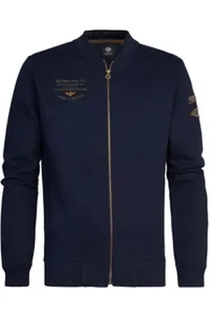 Petrol Industries Sweatjacke blau XL
