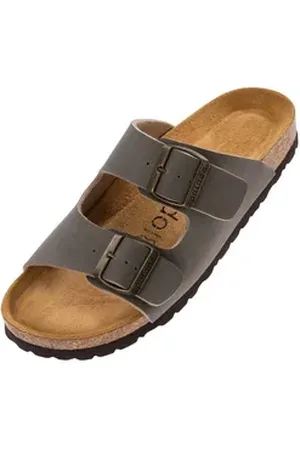 Palado Korfu Herren Pantolette grau 40 EU