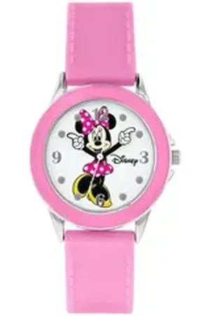 Disney Jewelry Quarzuhr Minnie Mouse Time Teacher, (Set) rosa