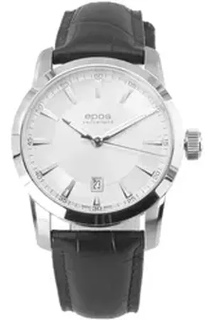 EPOS Automatikuhr ETA Automatik Swiss Made 3423.123.20.18.25 Herren Uhr 41 mm, schweizer Automatikwerk veredelt (ETA)