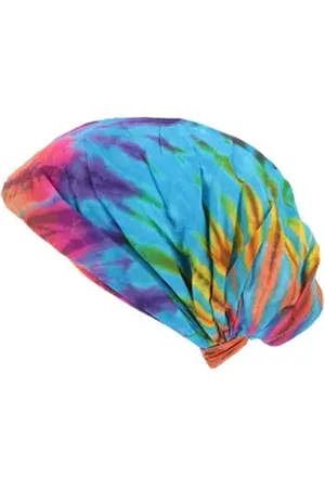 GURU-SHOP Stirnband Einmaliges Batik Haarband, Kopfband, Bandana.. blau
