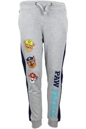 Paw Patrol Jogginghose Chase Marshall Rubble Kinder Sporthose Gr. 98 bis 128 grau 98