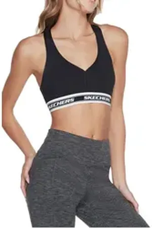 Skechers Bustier Apparel GOWALK Jacquard Bra schwarz L