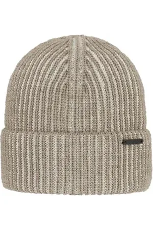 ARECO Strickmütze beige