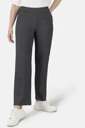 Stooker Women Schlupfhose Mary Jersey Wide leg fit Wide Leg Fit Casual Clean Wash Jersey für Damen grau 40