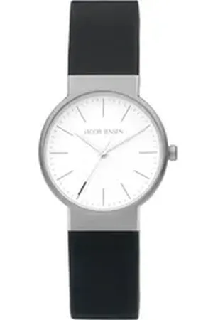Jacob Jensen Titanuhr Damen Armbanduhr TIMELESS NORDIC 190 silberfarbend D.29mm silberfarben