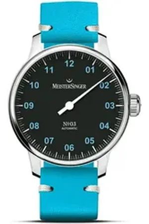 MeisterSinger Automatikuhr N°03 Special Herren Automatikuhr schwarz