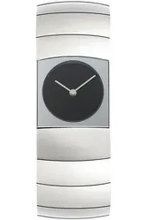 Jacob Jensen Titanuhr Damen Armbanduhr ARC 581 schwarz B. 22 mm Titanband schwarz
