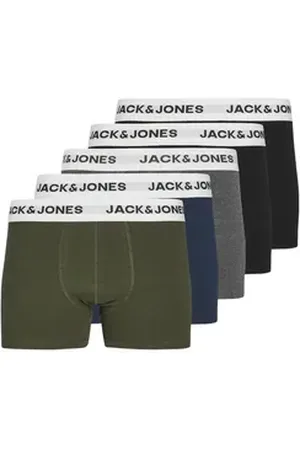 JACK & JONES Junior Trunk JACBASIC WHITE WB TRUNKS 5 PACK NOOS JNR schwarz 128