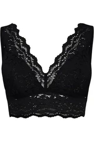 Skiny Bustier Damen Bustier mit herausnehmbare Pads Wonderfulace (Stück, 1-tlg) Unterbrustband schwarz 42