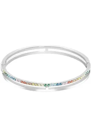 COEUR DE LION Armreif Schmuck Geschenk Edelstahl Eternal Unity Würfelkette, 0136/32, mit Zirkonia (synth) blau|bunt|gelb|grün|rosa