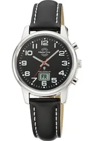 Master Time Quarzuhr Super Power Damenfunkuhr schwarz