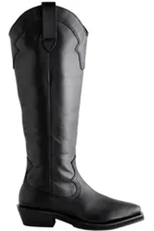 Next Forever Comfort® Kniehohe Cowboystiefel aus Leder Cowboy Boots (1-tlg) schwarz 38,5 EU
