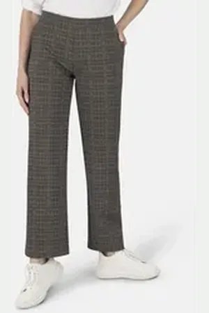 Stooker Women Schlupfhose Mary Jersey Wide leg fit Wide Leg Fit Casual Clean Wash Jersey für Damen braun 38