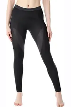 Ladeheid Funktionsunterhose Damen Funktionsunterwäsche lange Unterhose Thermoaktiv LAGI005 (1-St) schwarz XL