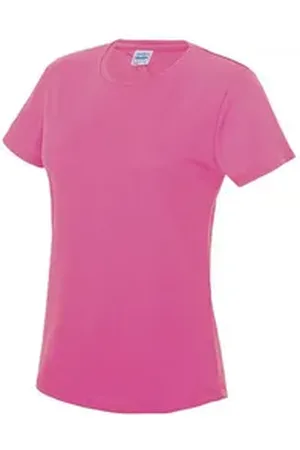 Just Cool Trainingsshirt Girlie Cool Sport T-Shirt + WRAP zertifiziert S